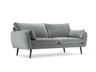 Trivietė sofa Kooko Home Lento, pilka kaina ir informacija | Sofos | pigu.lt