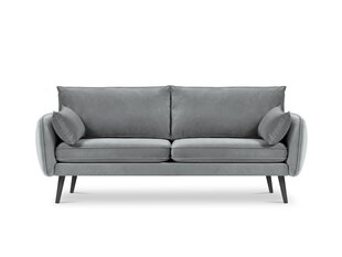 Trivietė sofa Kooko Home Lento, pilka kaina ir informacija | Sofos | pigu.lt