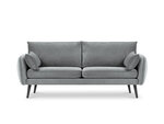 Trivietė sofa Kooko Home Lento, pilka