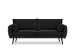 Trivietė sofa Kooko Home Lento, juoda