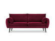Keturvietė sofa Kooko Home Lento, raudona kaina ir informacija | Sofos | pigu.lt