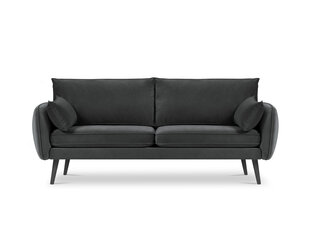 Keturvietė sofa Kooko Home Lento, tamsiai pilka kaina ir informacija | Sofos | pigu.lt