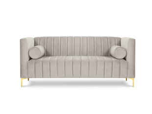 Dvivietė sofa Kooko Home Tutti, smėlio/auksinės spalvos kaina ir informacija | Sofos | pigu.lt