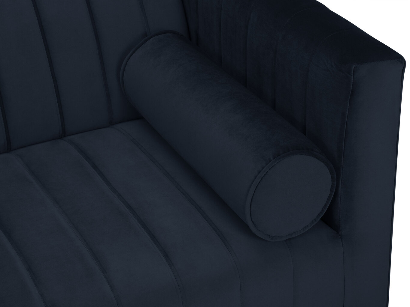 Dvivietė sofa Kooko Home Tutti, tamsiai mėlyna/auksinės spalvos kaina ir informacija | Sofos | pigu.lt