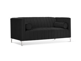 Dvivietė sofa Kooko Home Tutti, juoda kaina ir informacija | Sofos | pigu.lt