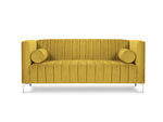 Двухместный диван Kooko Home Tutti, желтый