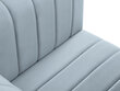 Dvivietė sofa Kooko Home Tutti, šviesiai mėlyna kaina ir informacija | Sofos | pigu.lt