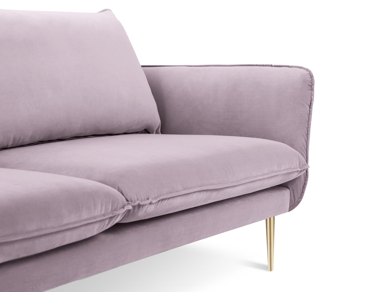 Keturvietė sofa Cosmopolitan Design Florence, rožinė kaina ir informacija | Sofos | pigu.lt