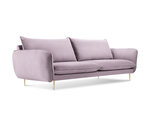 Keturvietė sofa Cosmopolitan Design Florence, rožinė