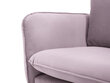 Trivietė sofa Cosmopolitan Design Vienna, rožinė kaina ir informacija | Sofos | pigu.lt