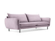 Trivietė sofa Cosmopolitan Design Vienna, rožinė цена и информация | Sofos | pigu.lt