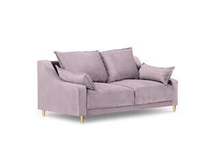 Dvivietė sofa Mazzini Sofas Pansy, rožinė kaina ir informacija | Sofos | pigu.lt