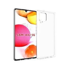 Чехол Fusion Ultra для Samsung Galaxy A42 5G, прозрачный, 1мм цена и информация | Чехлы для телефонов | pigu.lt