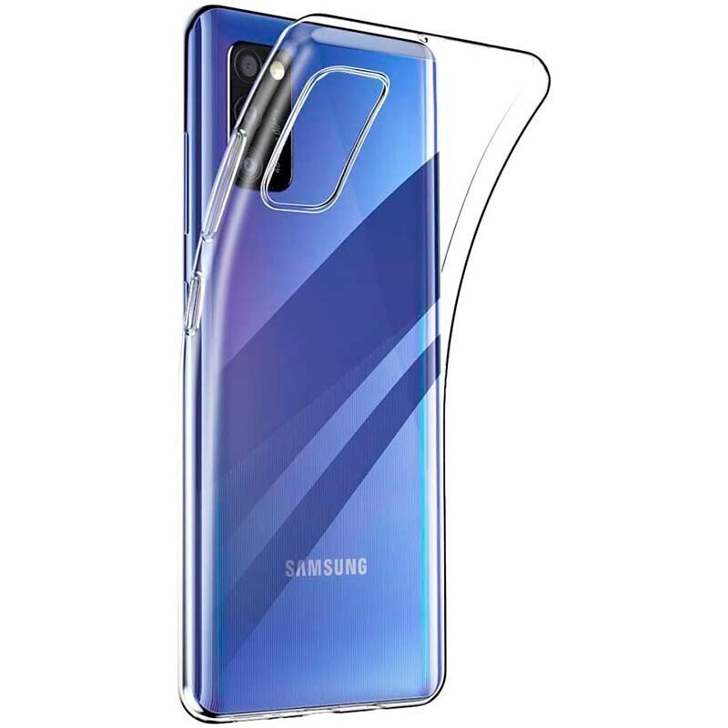 „Fusion“ Ultra 2 mm apsauginis galinis dėklas, skirtas „Samsung A415 Galaxy A41 Transparent“ kaina ir informacija | Telefono dėklai | pigu.lt