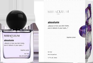 Parfumuotas vanduo moterims Miraculum Absolute EDP, 50 ml kaina ir informacija | Kvepalai moterims | pigu.lt