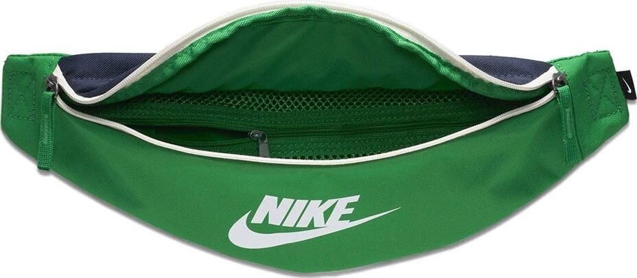 Juosmens rankinė Nike Heritage Hip Pack BA5750 311, žalia цена и информация | Kuprinės ir krepšiai | pigu.lt