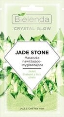 Lakštinė veido kaukė Bielenda Crystal Glow Jade Stone 8 g kaina ir informacija | Veido kaukės, paakių kaukės | pigu.lt