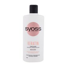 Balzamas plaukams Syoss Keratin 440 ml kaina ir informacija | Balzamai, kondicionieriai | pigu.lt