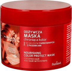 Питательная маска для окрашенных волос Farmona Radical 300 мл цена и информация | Средства для укрепления волос | pigu.lt