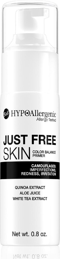 Makiažo pagrindas Bell Hypoallergenic Just Free Skin, 25g kaina ir informacija | Makiažo pagrindai, pudros | pigu.lt