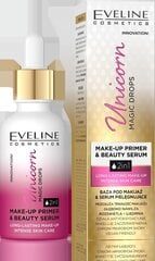 Основа под макияж Eveline Serum Make-up Primer 2in1 Unicorn, 30 мл цена и информация | Пудры, базы под макияж | pigu.lt