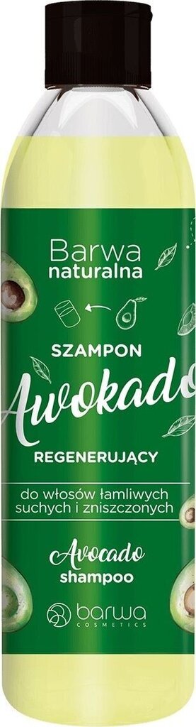 Plaukų šampūnas Barwa Naturalna Awokado, 300 ml kaina ir informacija | Šampūnai | pigu.lt