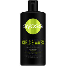 Шампунь Syoss Curls & Waves, 440 мл цена и информация | Шампуни | pigu.lt