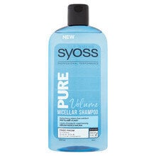 Šampūnas Syoss Pure Volume 440 ml kaina ir informacija | Šampūnai | pigu.lt