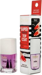 Nagų lakas Delia Cosmetics Top Coat Super Gloss, 11ml kaina ir informacija | Nagų lakai, stiprintojai | pigu.lt