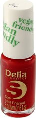 Nagų lakas Delia Cosmetics Vegan Friendlynr 214 Lady in Red, 5ml цена и информация | Лаки, укрепители для ногтей | pigu.lt