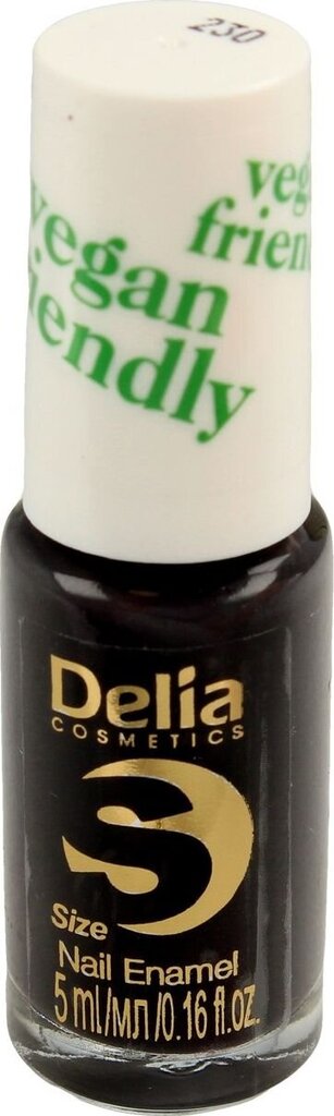 Nagų lakas Delia Cosmetics Vegan Friendly Size S nr 230 Adore Me, 5ml kaina ir informacija | Nagų lakai, stiprintojai | pigu.lt