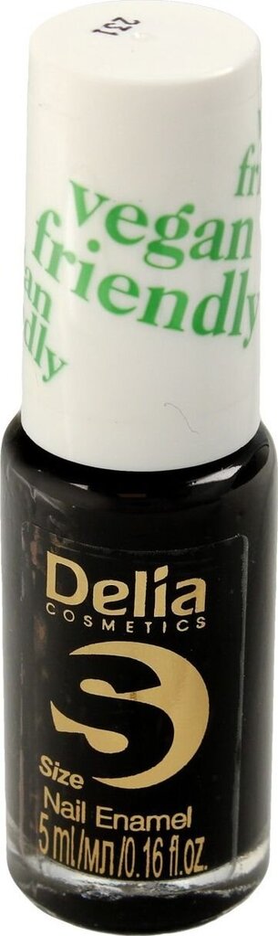 Nagų lakas Delia Cosmetics Vegan Friendly nr 231 Black Orchid, 5ml цена и информация | Nagų lakai, stiprintojai | pigu.lt