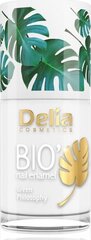 Nagų lakas Delia Delia Cosmetics Bio Green Philosophy nr 602 White, 11ml kaina ir informacija | Nagų lakai, stiprintojai | pigu.lt