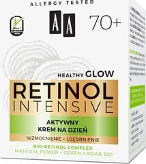 AA AA Retinol Intensive 70+ Aktywny Krem na dzień - wzmocnienie + ujędrnienie 50ml kaina ir informacija | Veido kremai | pigu.lt