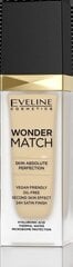 Makiažo pagrindas, kuris prisitaiko prie odos Eveline Wonder Match 05 Light Porcelain, 30 ml kaina ir informacija | Makiažo pagrindai, pudros | pigu.lt