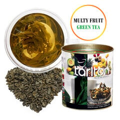 Мультифруктовый Цейлонский зеленый крупнолистовой чай Tarlton Multyfruit Green tea, 100г цена и информация | Чай | pigu.lt