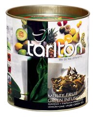 Мультифруктовый Цейлонский зеленый крупнолистовой чай Tarlton Multyfruit Green tea, 100г цена и информация | Чай | pigu.lt