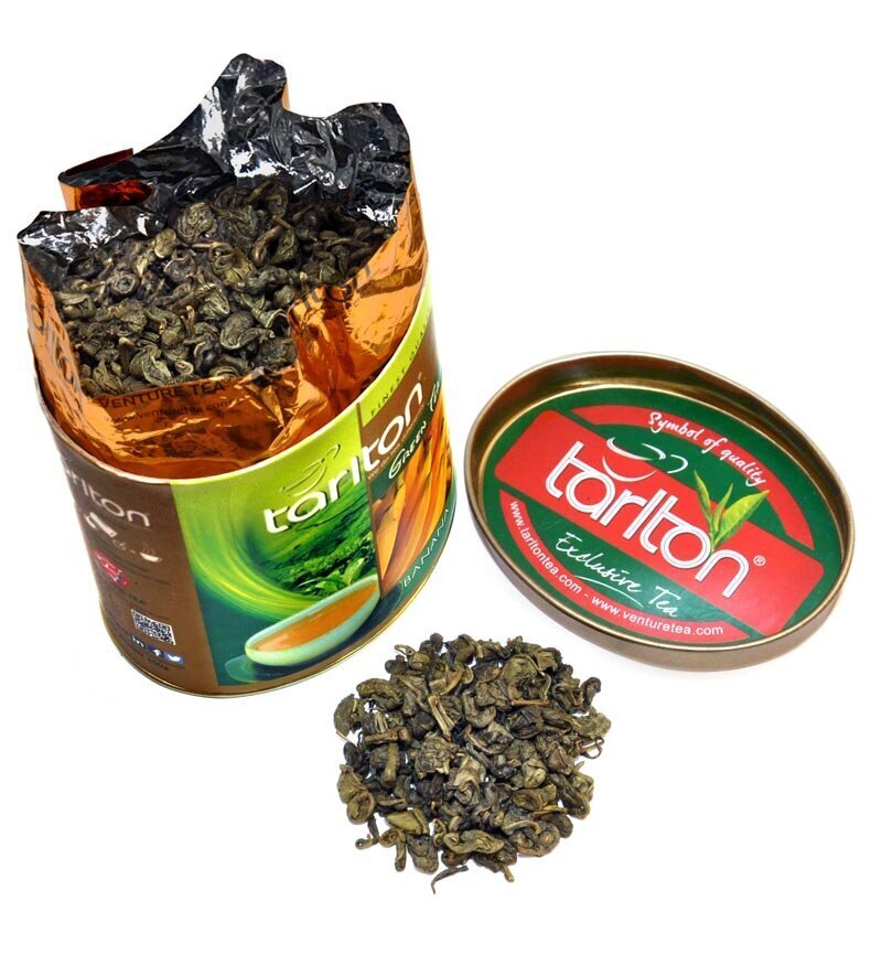 Tarlton Banana Green tea, Bananinė Ceilono žalia, biri, didelių lapų arbata, 100g kaina ir informacija | Arbata | pigu.lt