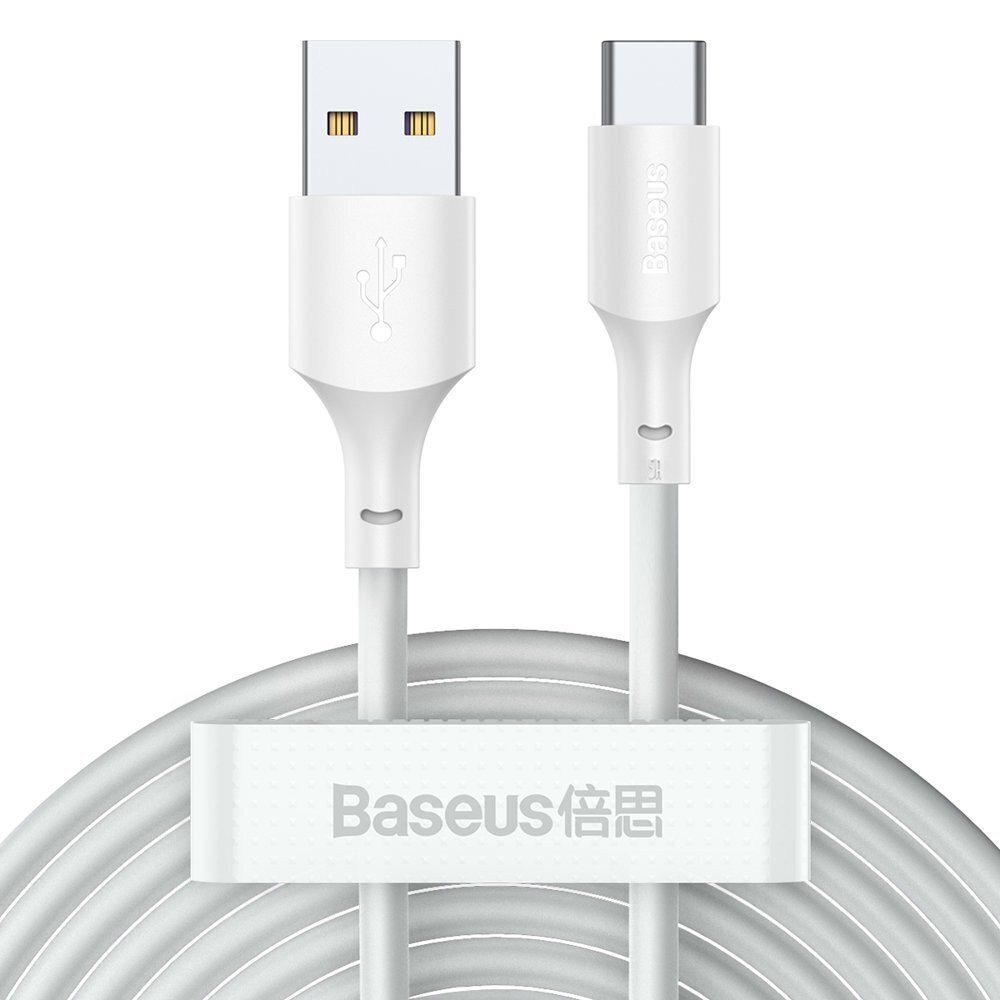 Baseus Simple Wisdom, USB - Type-C, 1.5 m цена и информация | Laidai telefonams | pigu.lt