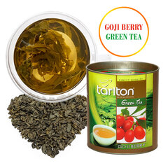 Tarlton Gojji Berry & Almond Green tea, Goji uogos ir migdolai, Ceilono žalia, biri, didelių lapų arbata, 100g kaina ir informacija | Arbata | pigu.lt