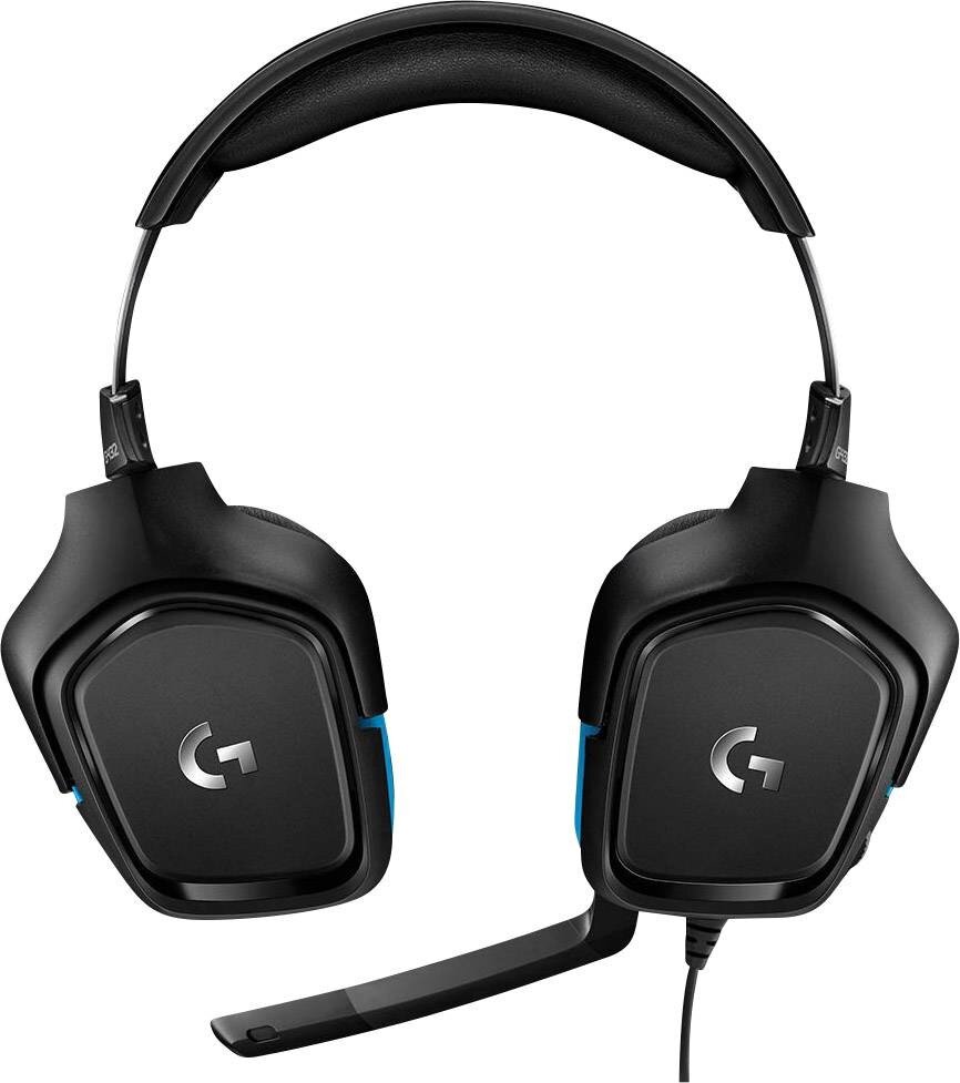 Logitech G432 Surround Sound Gaming kaina ir informacija | Ausinės | pigu.lt