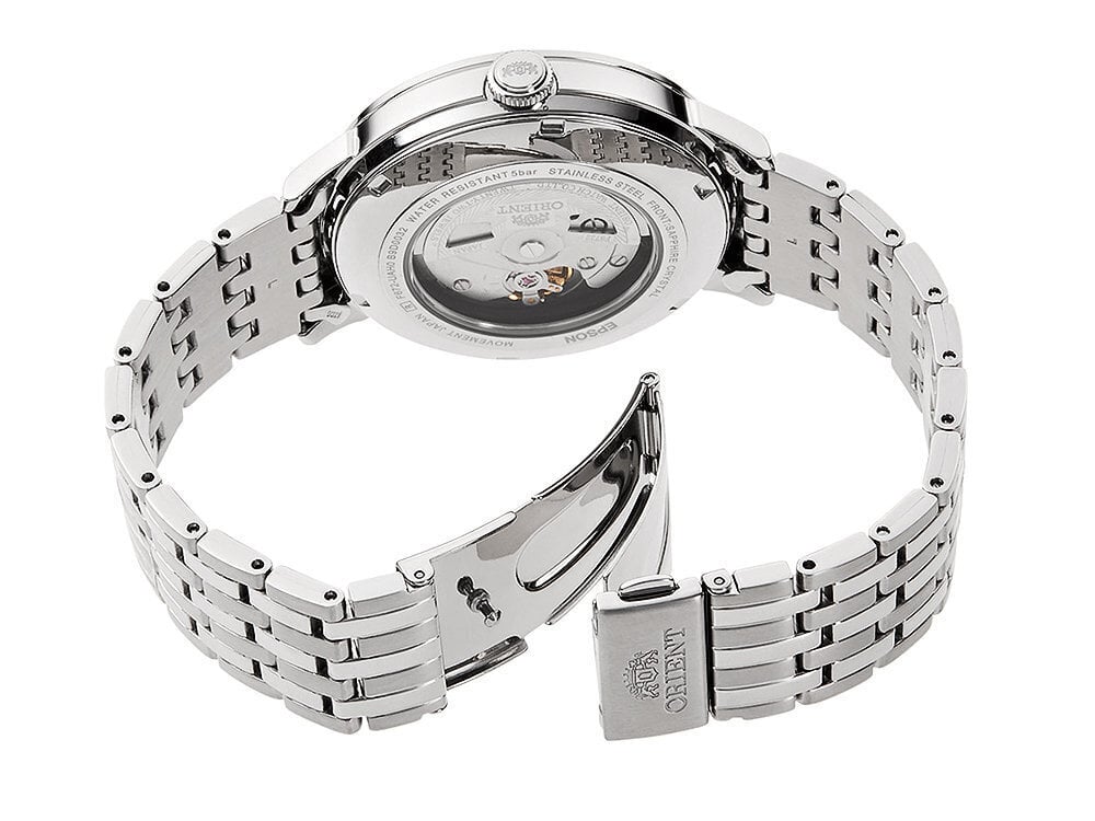 Laikrodis vyrams Orient Contemporary Automatic RA-AC0J03L10B, sidabrinis цена и информация | Vyriški laikrodžiai | pigu.lt