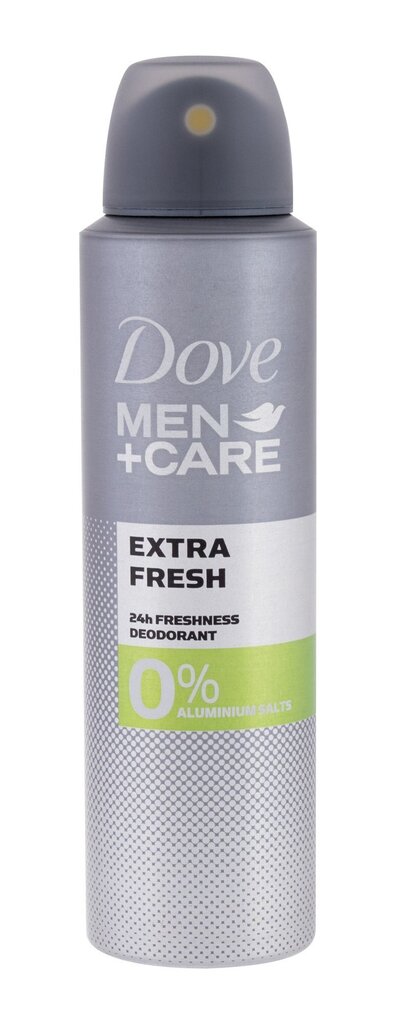 Purškiamas dezodorantas Dove Men+ Care Extra Fresh 24h vyrams 150 ml цена и информация | Dezodorantai | pigu.lt