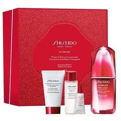 Rinkinys Shiseido Ultimune: veido serumas, 50 ml + veido putos, 15 ml + veido odos mikštiklis, 30 ml + paakių serumas, 3 ml kaina ir informacija | Veido aliejai, serumai | pigu.lt