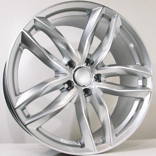 Douglas 5X112 Silver Shining 9.5R22 5X112/35 66.46 kaina ir informacija | Ratlankiai | pigu.lt