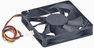 Gembird 60 mm sleeve bearing cooling fan, 12 V (D6015SM-3) kaina ir informacija | Vaizdo plokščių aušintuvai | pigu.lt