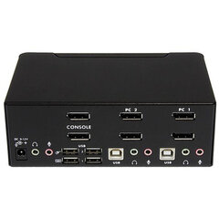 StarTech, 2 Port DisplayPort/Audio-/USB цена и информация | Кабели и провода | pigu.lt