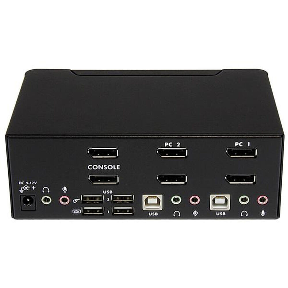 StarTech, 2 Port DisplayPort/Audio-/USB цена и информация | Kabeliai ir laidai | pigu.lt