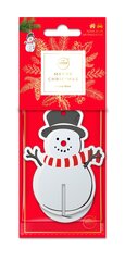 Рождественской тематики освежитель воздуха Aroma, 3D Снеговик-аромат горячего вина цена и информация | Освежители воздуха для салона | pigu.lt