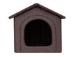 Guolis-būda Hobbydog Inari Dark Brown, 38x32 cm kaina ir informacija | Guoliai, pagalvėlės | pigu.lt